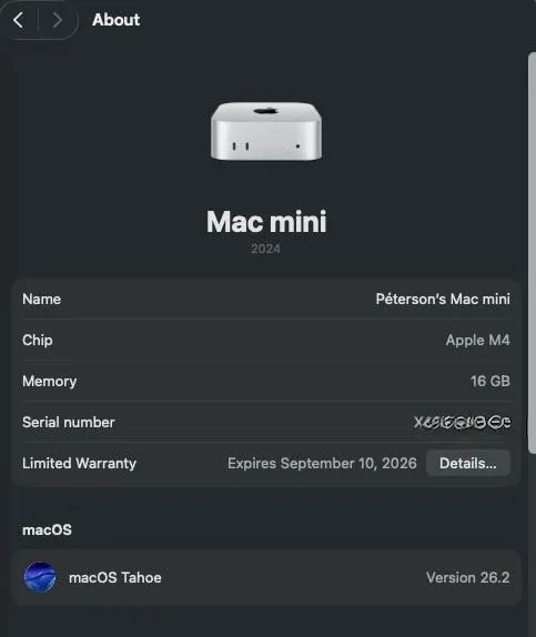 Apple Mac mini M4 2025年3月購入 M4 Proチップ搭載Mac miniを購入 - Apple（日本）