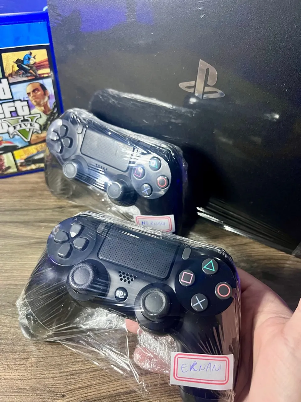 Ps4 Pro 1TB IMPECÁVEL REVISADO! | PlayStation 4 Pro | 2 Controles | 3 Jogos
