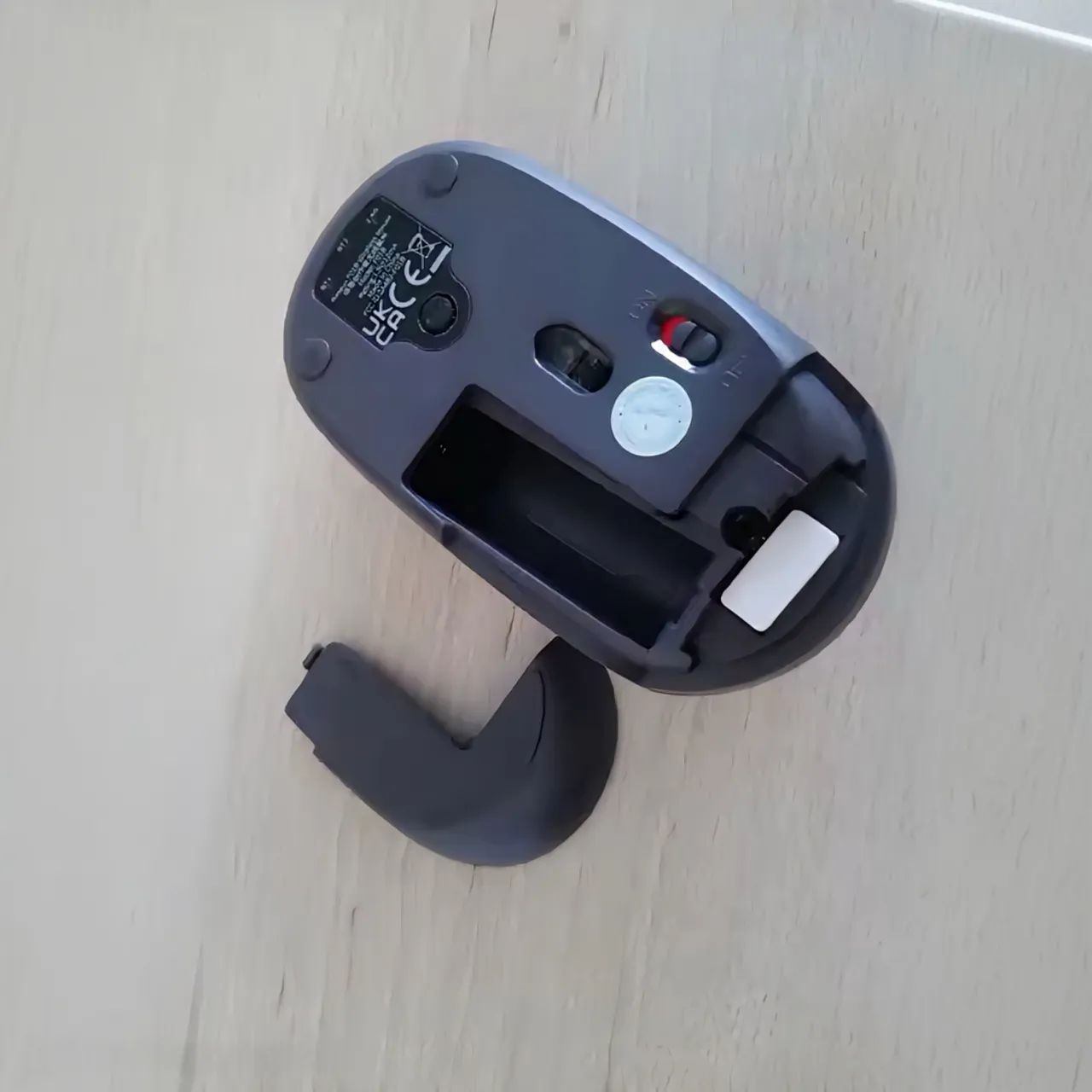 Mouse Sem Fio Baseus Wireless e Bluetooth - Novo e Lacrado - Foto 4