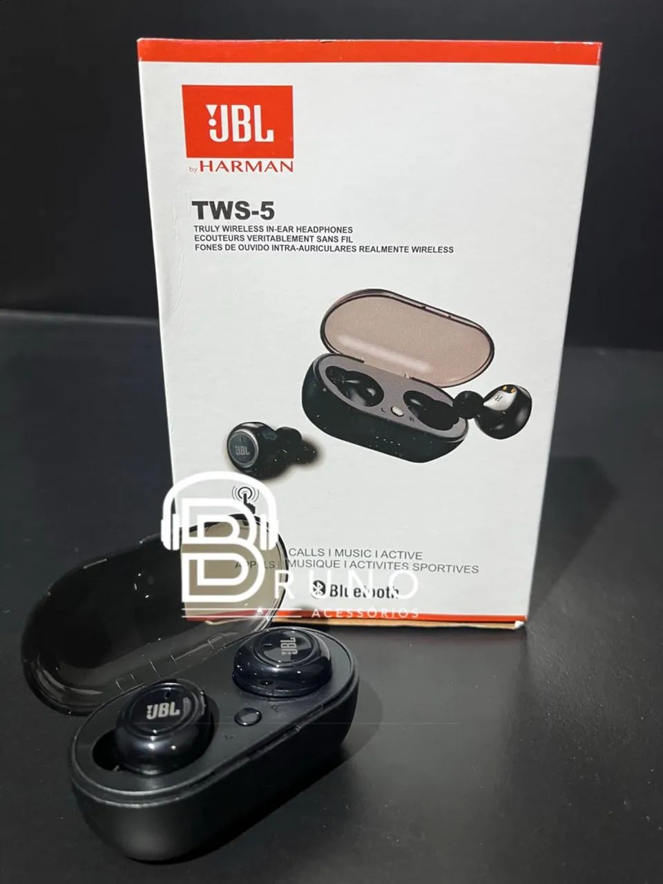 Fone de Ouvido Bluetooth JBL TWS - Foto 4