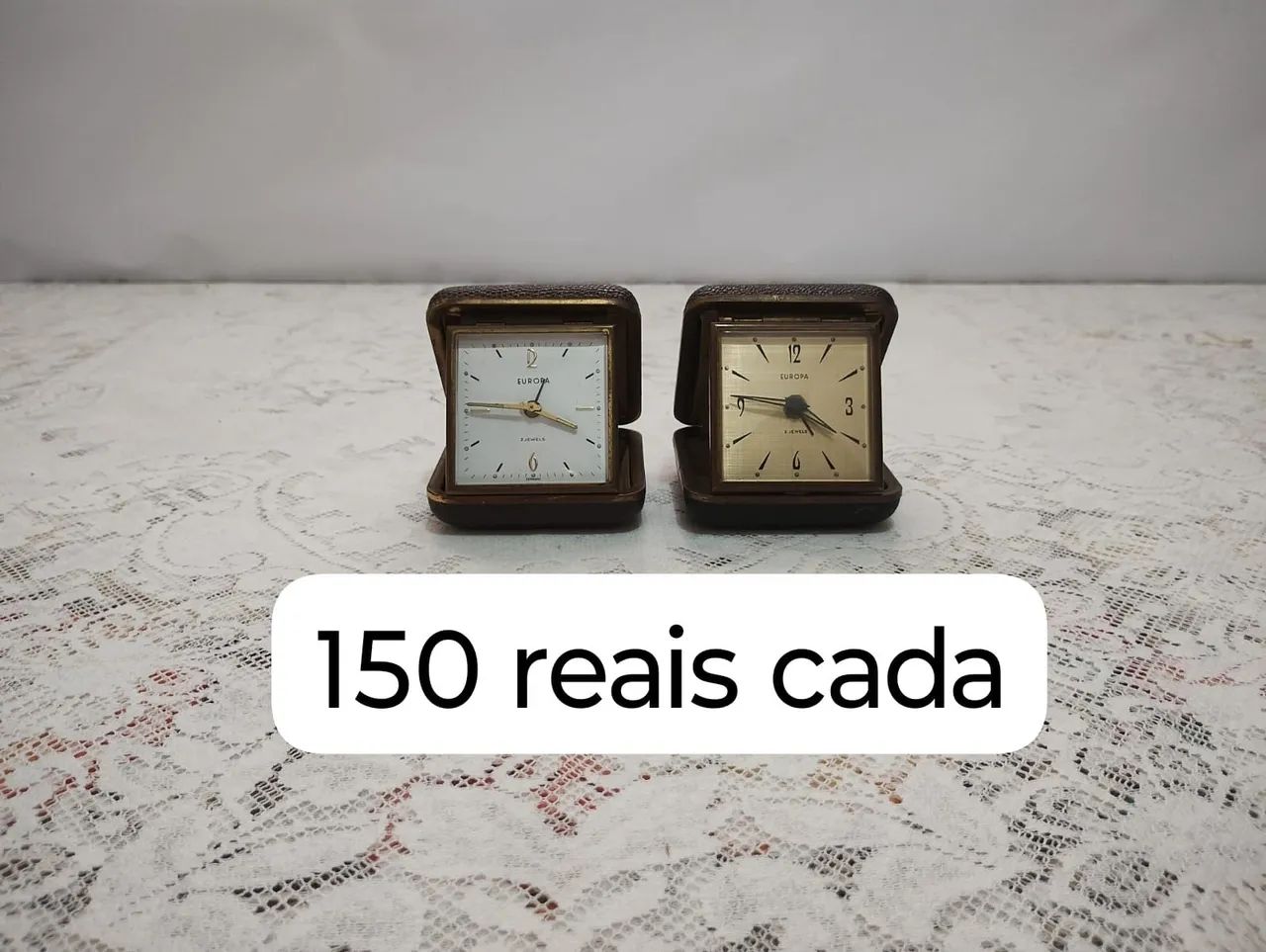Relógios de Mesa Europa Antigo - Foto 2