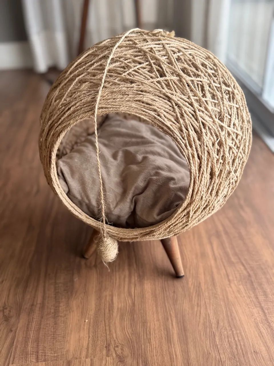 Casinha toca gato arranhador  - Foto 2