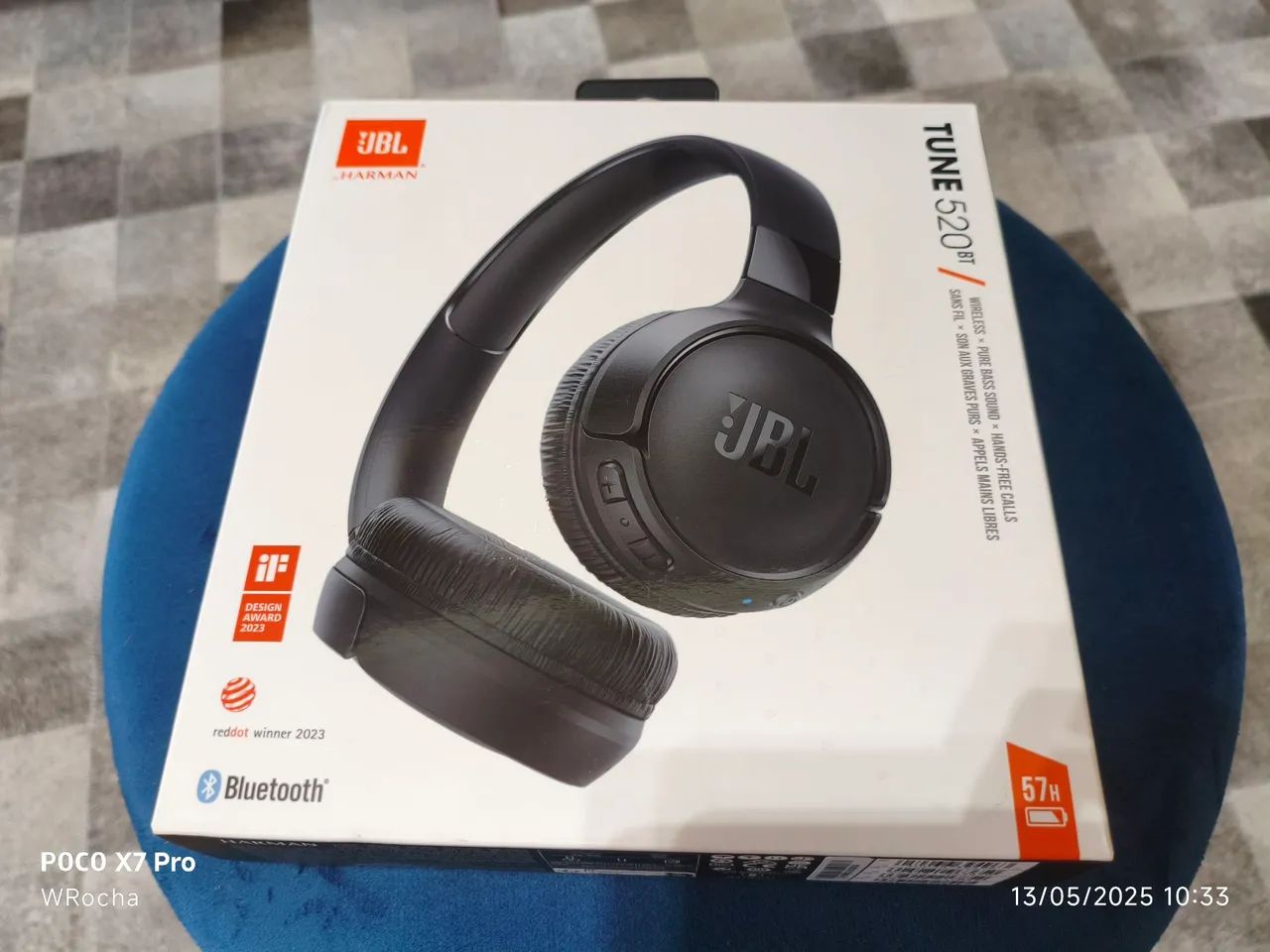 Fone de Ouvido JBL Tune 520BT - Sem Fio