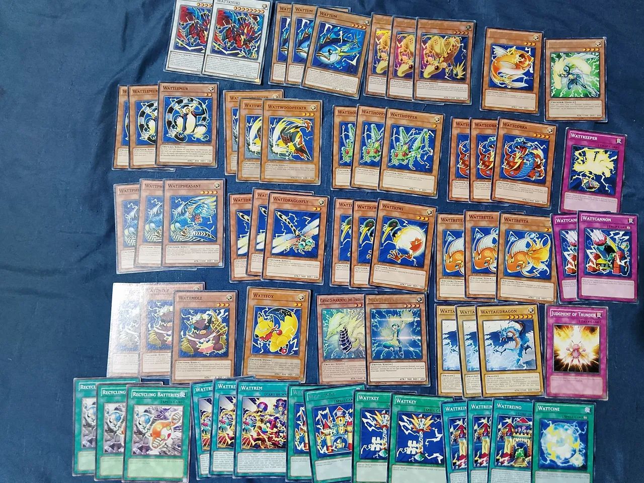 Yugioh!!! Deck Watt Com 61 Cartas - Hobbies e colees - Porto, Curitiba  1308003634 | OLX