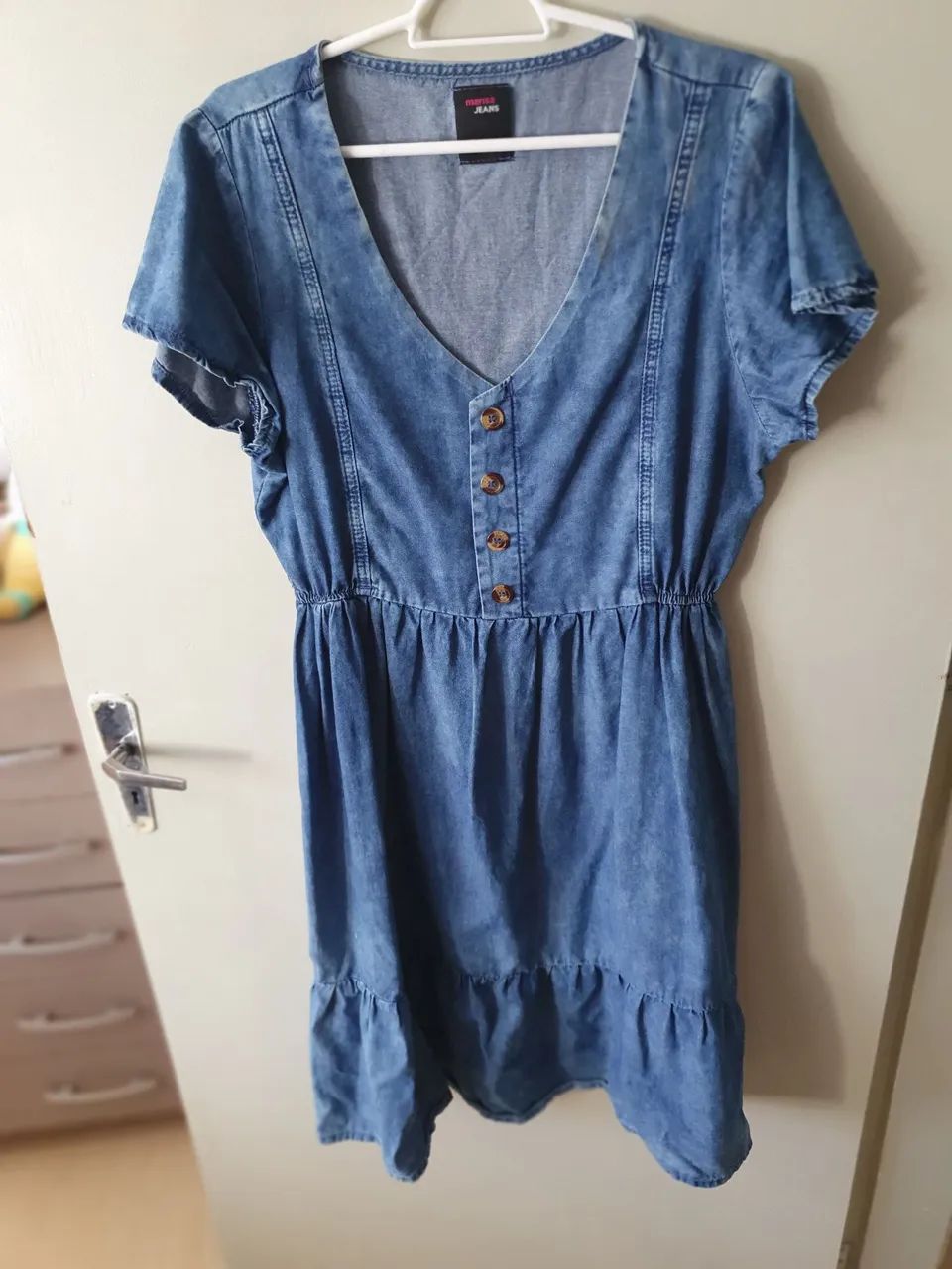 Vestido Jeans - Tamanho M