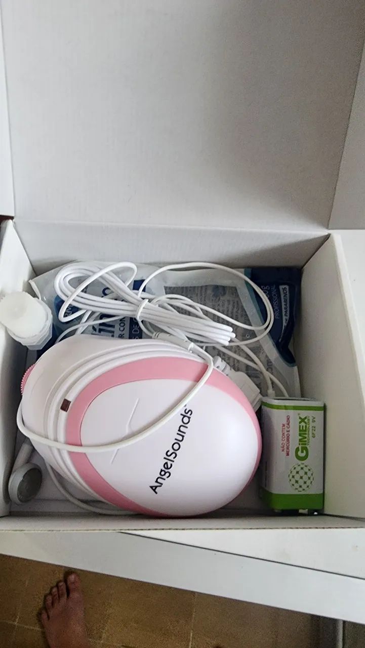 Doppler Fetal AngelSounds JPD-100S Mini - Novo - Foto 2