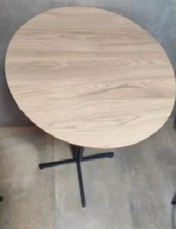 Mesa Bistrô com Tampo de Madeira de Primeira64840825762050120