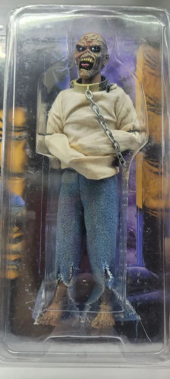 Action Figure Neca Iron Maiden Eddie Piece of Mind - Hobbies e