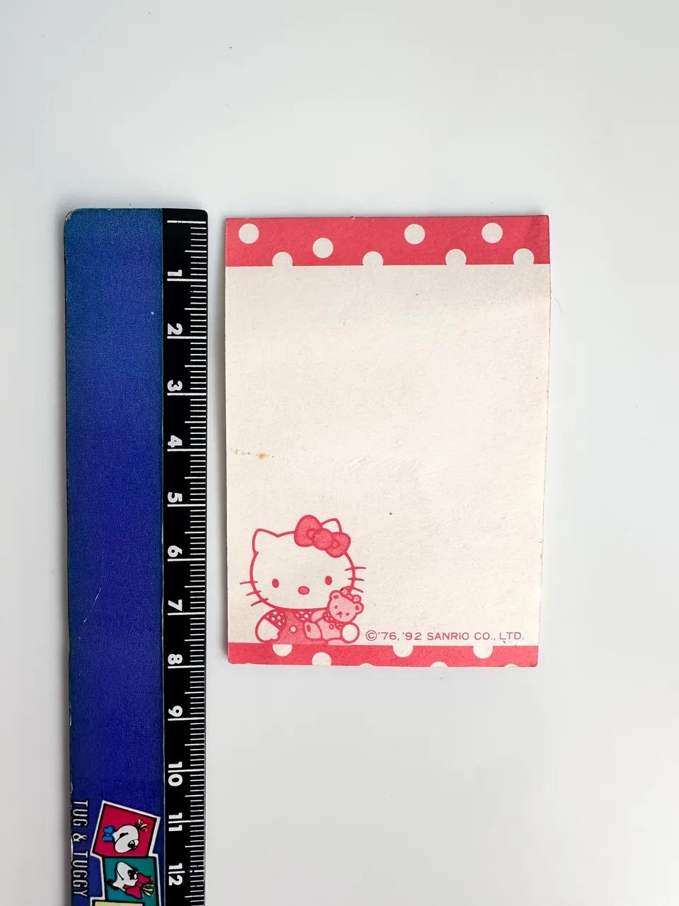 Bloco de mini papel de carta Hello Kitty - VINTAGE - Foto 2