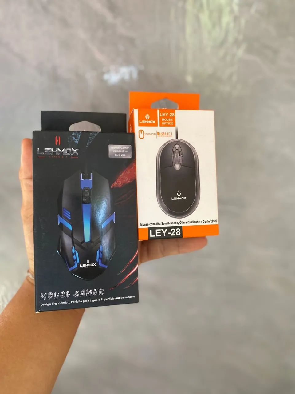 Mouse com fio USB - ENTREGA A DOMICÍLIO 