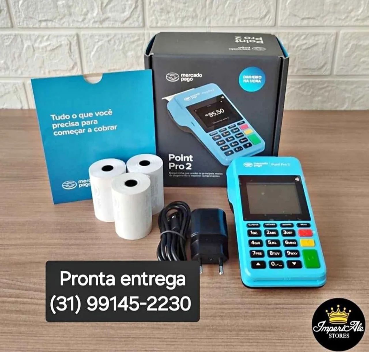 Maquininha de cartão P0int Pro 2 import art