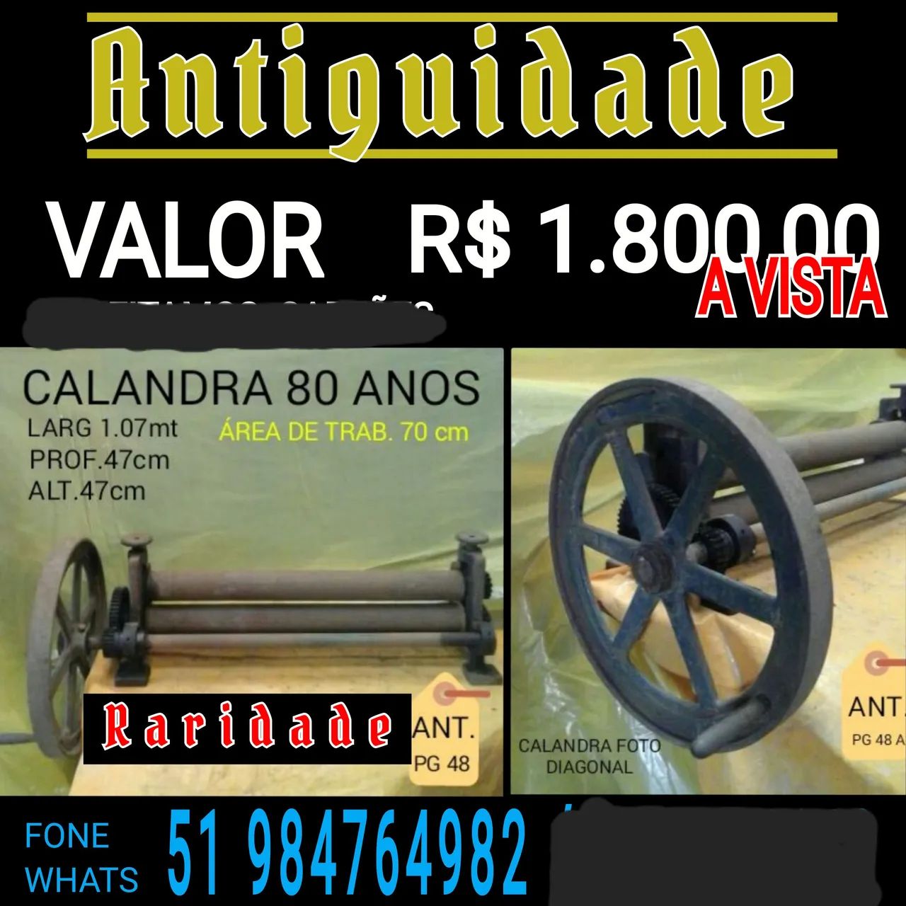 ANTIGUIDADE PARA COLECIONADORES 