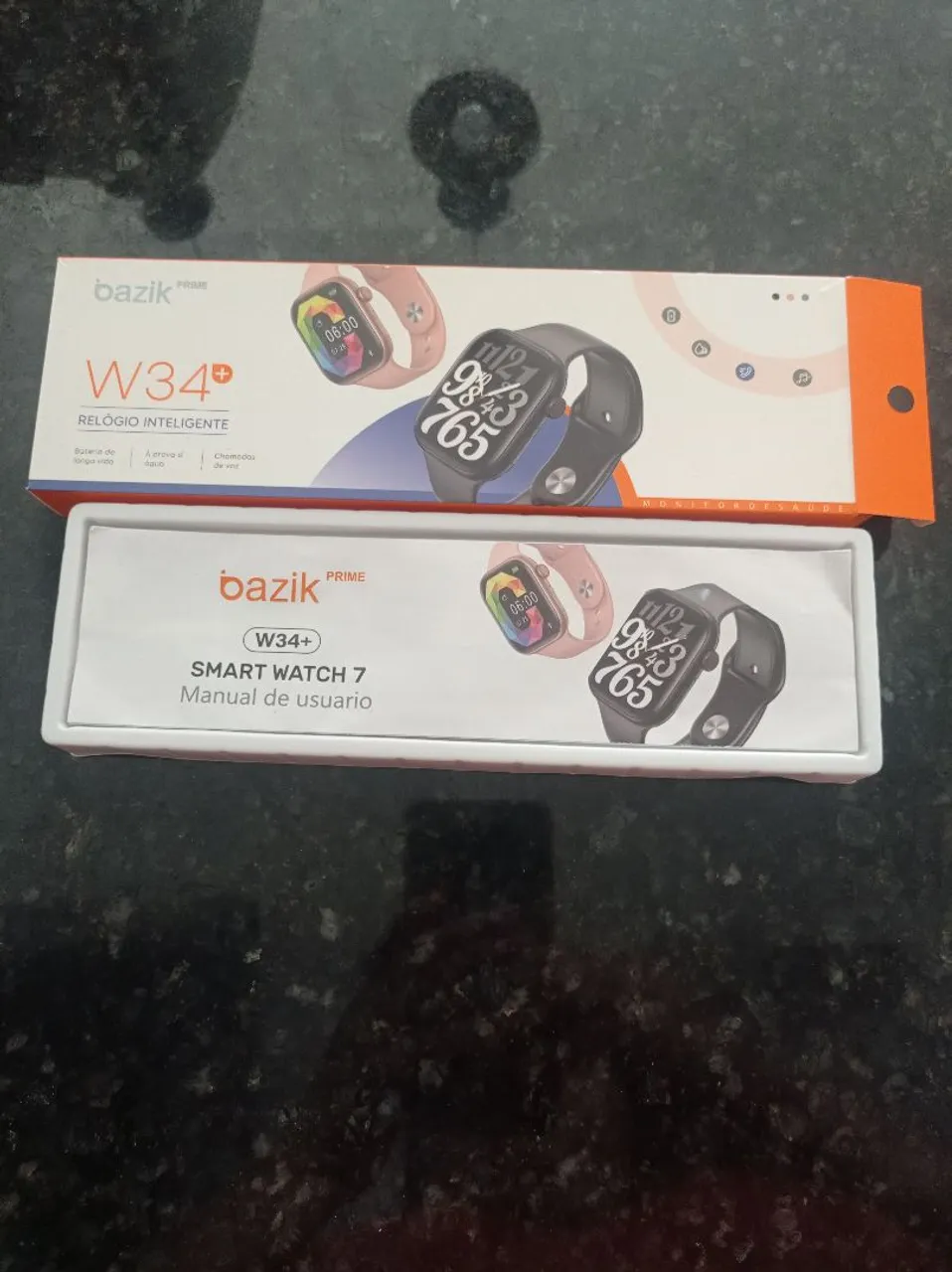 Smartwatch Bazik W34+ e Smartwatch 7