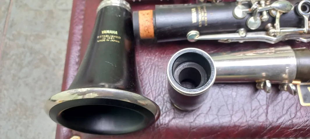 Clarinete Yamaha 52 Ébano Seminovo De Luthier Troco +$ 12x no cartão