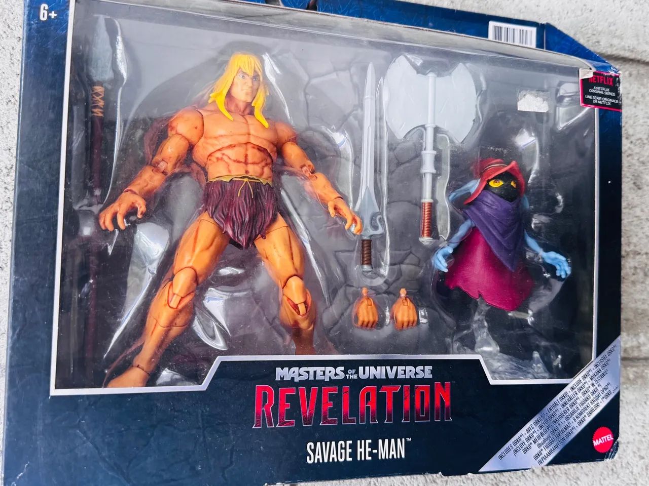 He-Man Savage He-Man Masters of the Universe Revelations - Mattel - Foto 4