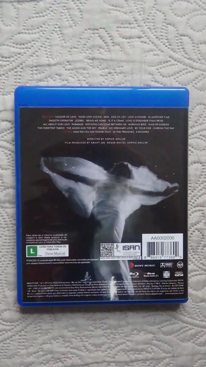 sade - bring me home (live 2011) bluray raríssimo - Foto 2