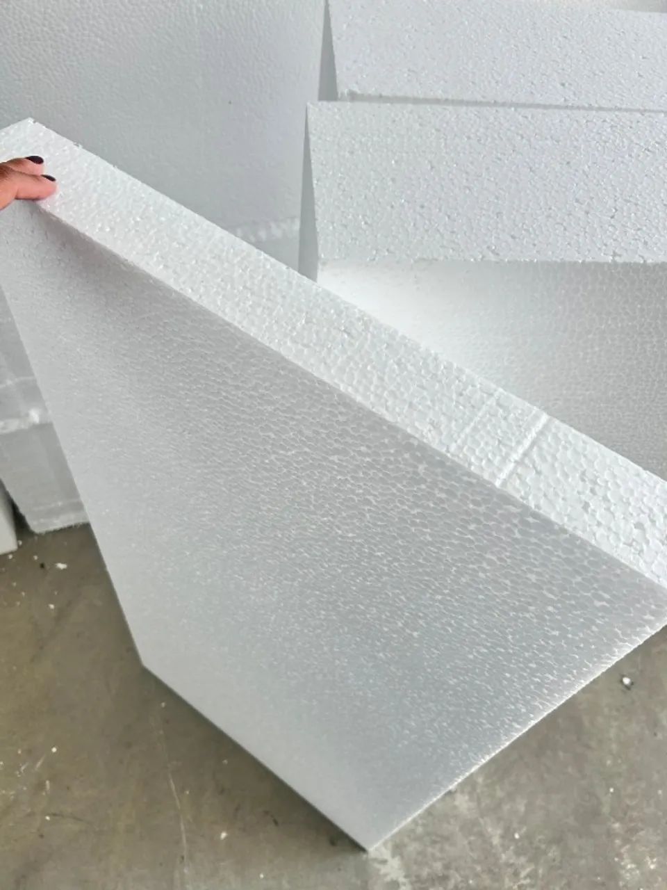 Isopor 100x50x5cm - Ideal para Lajes, Telhados e Embalagens