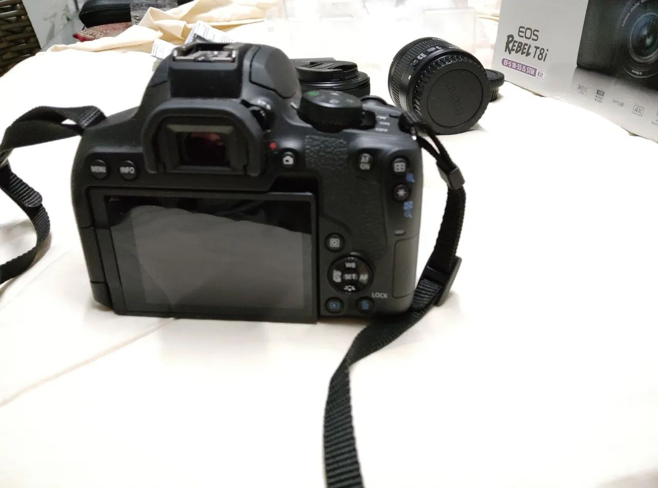 Canon EOS T8i pouco usada - Foto 5