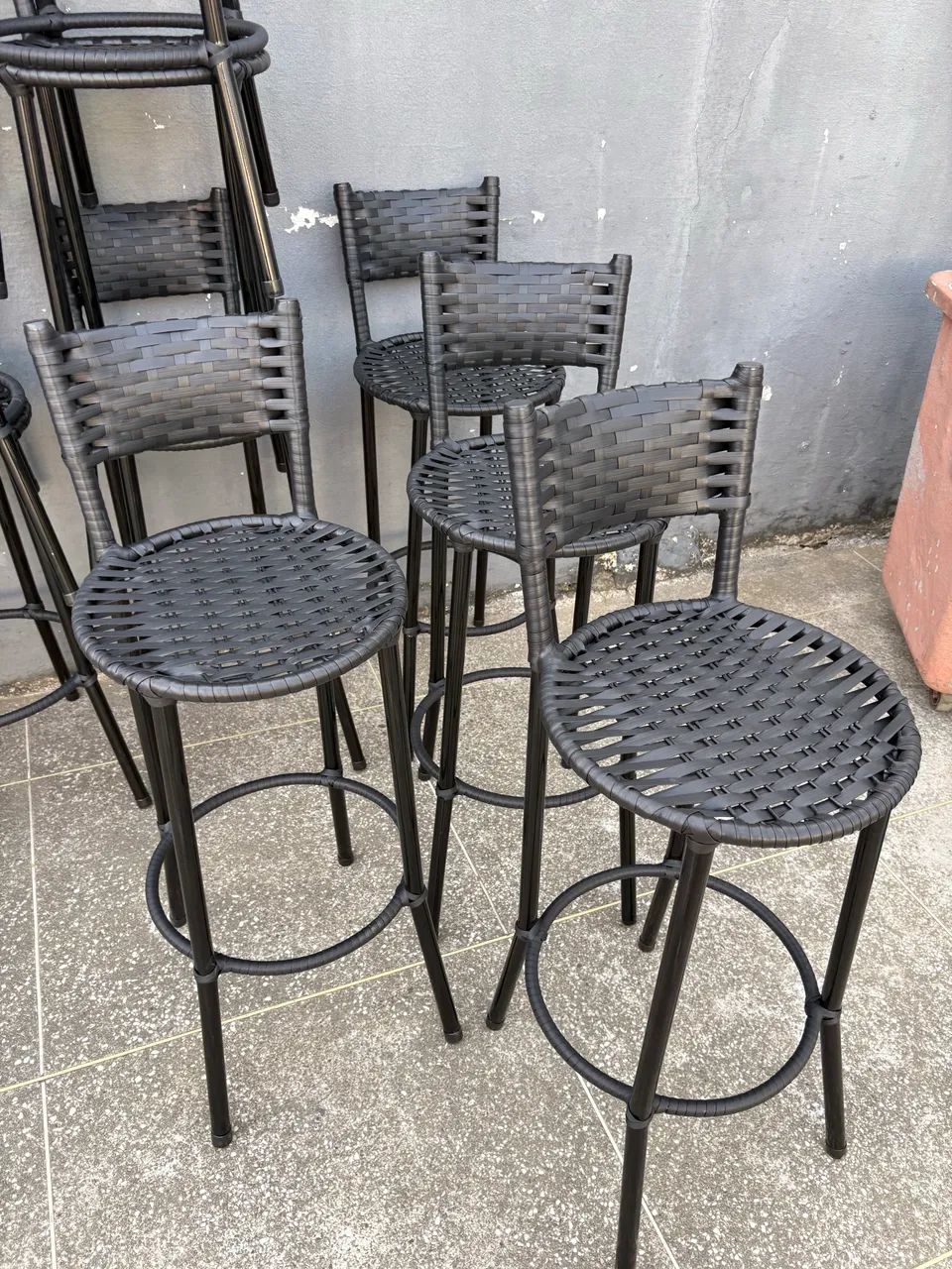 Banco de fibra Balcão 