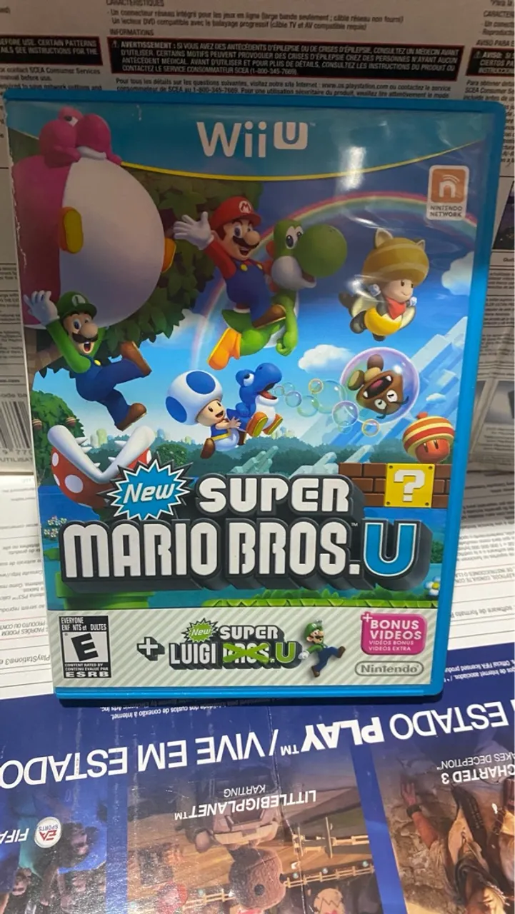 Super Mario Bros Mais Luigi - Wii U usa