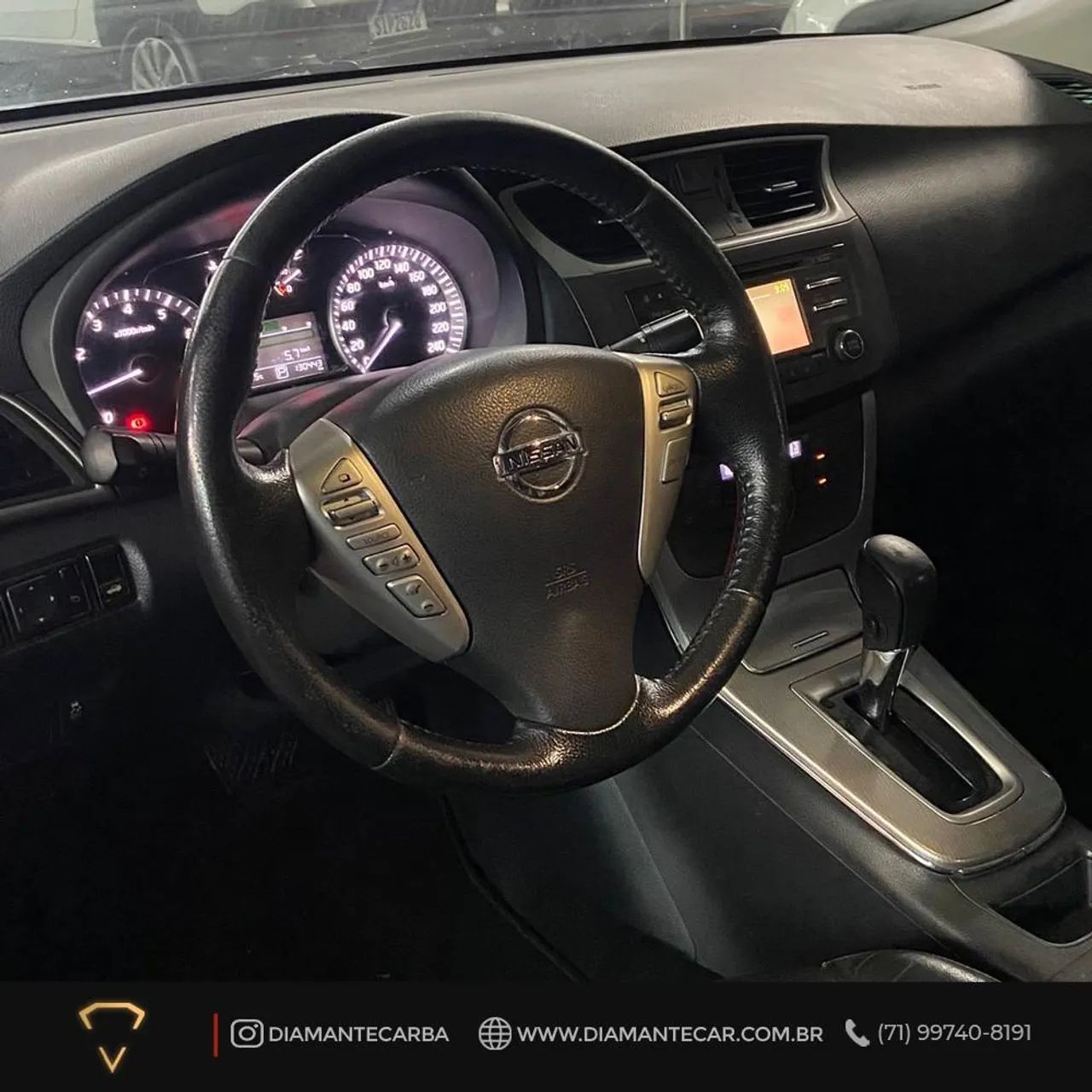 SENTRA /  20SV CVT PRETA 2015/2016 - Foto 4