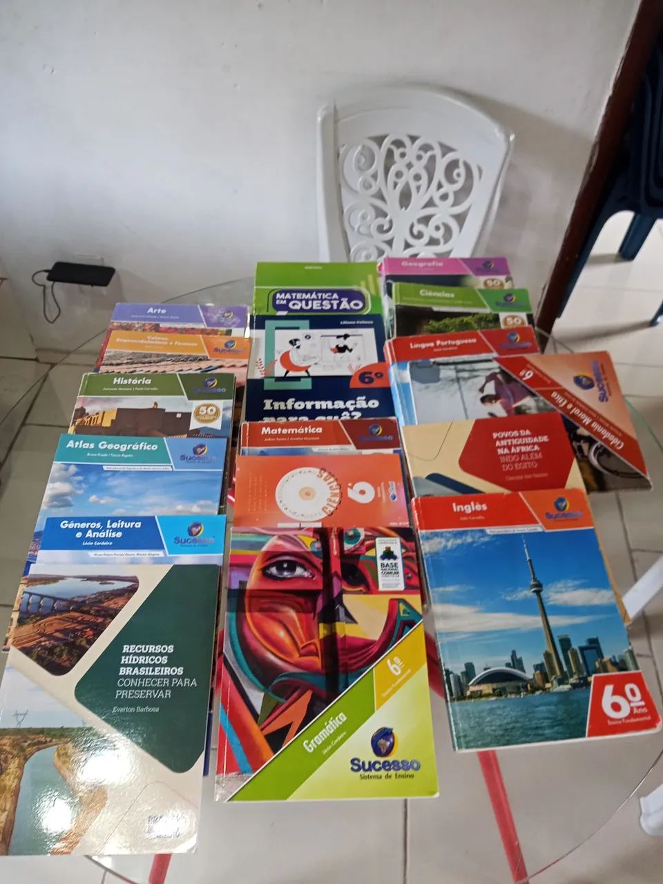 Livros 6 ano,editora:SUCESSO