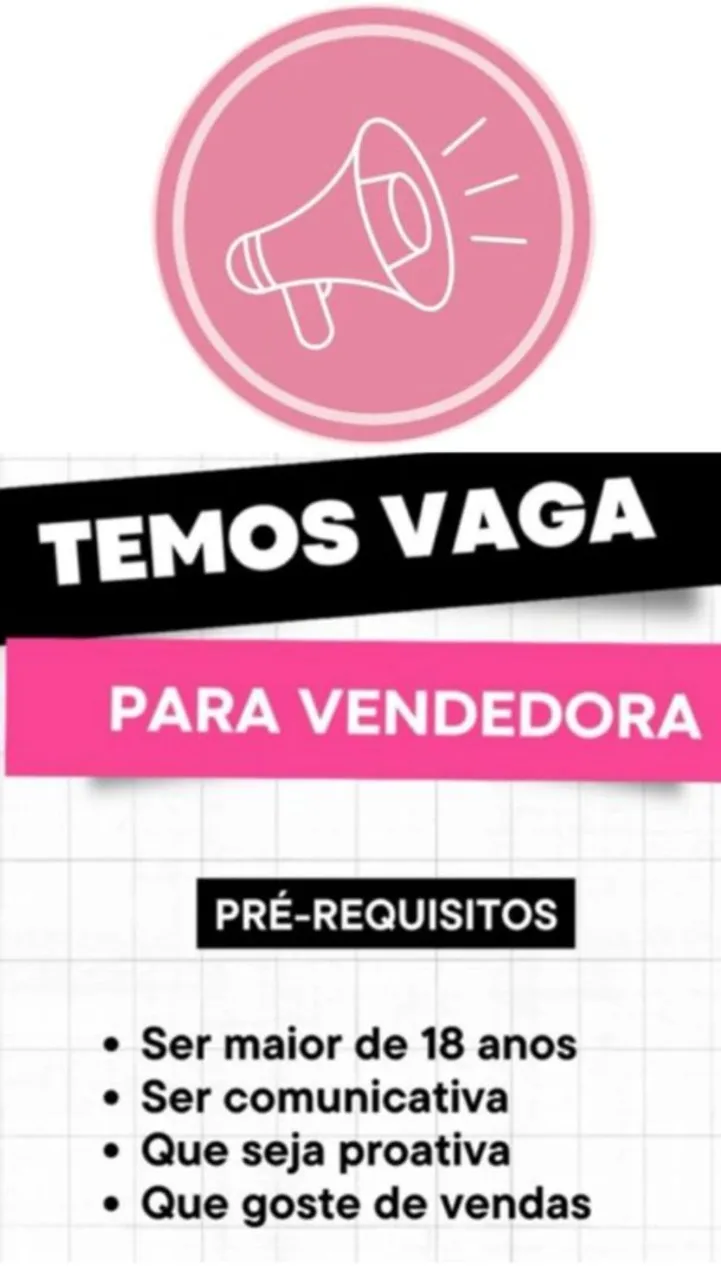 Vaga de emprego