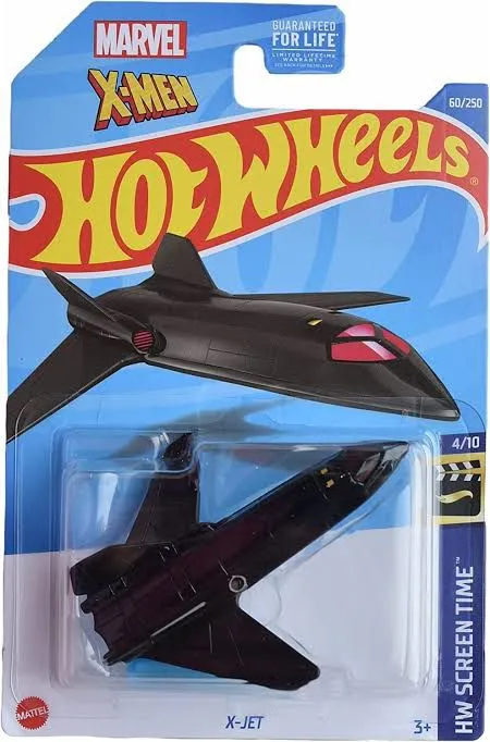 Nave Hot Wheels X-Jet - Preta