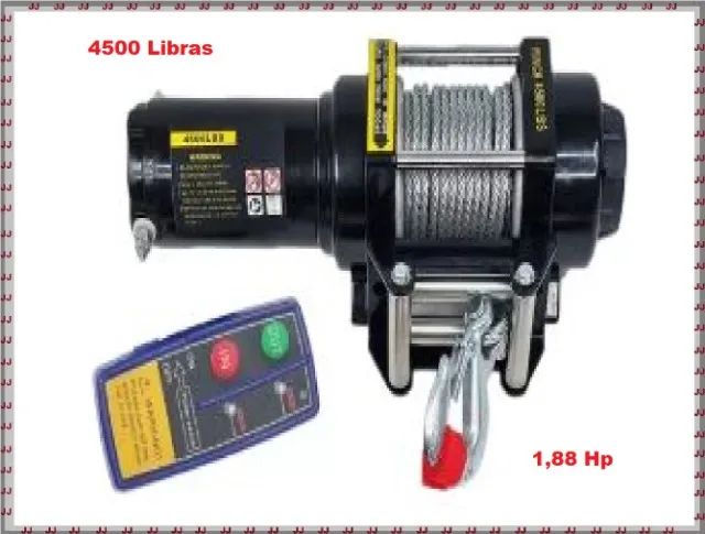 Guincho elétrico 4500 libras ou 2041 kg