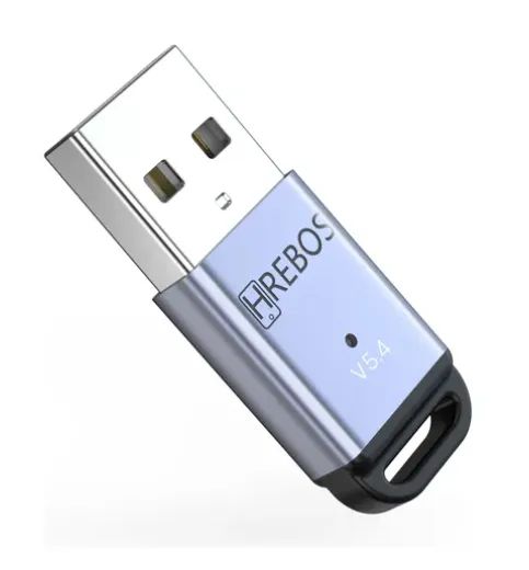 ADAPTADOR BLUETOOTH 5.3 USB PARA PC NOTEBOOK HREBOS AD-228 - Foto 4