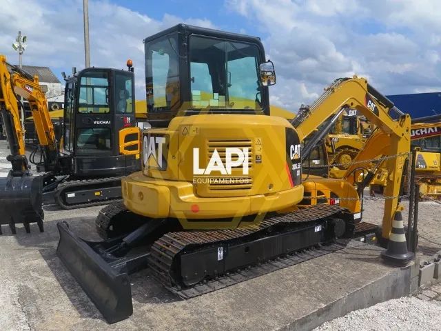 Mini escavadeira Caterpillar 305.5 2014 Revisada giro zero