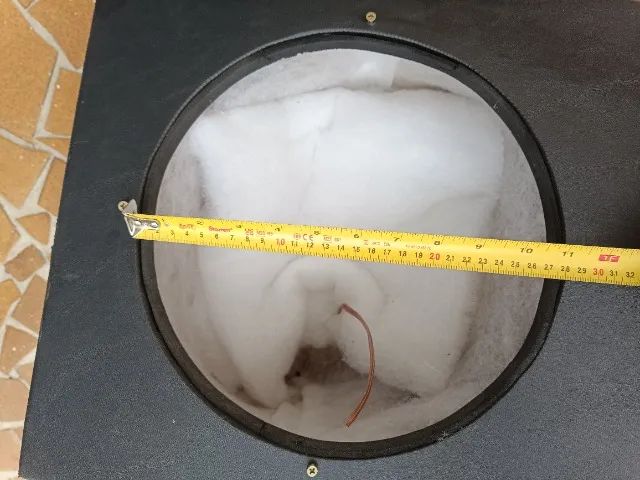 caixa box selada regency 30 litros para um subwoofer de 12" - Foto 3