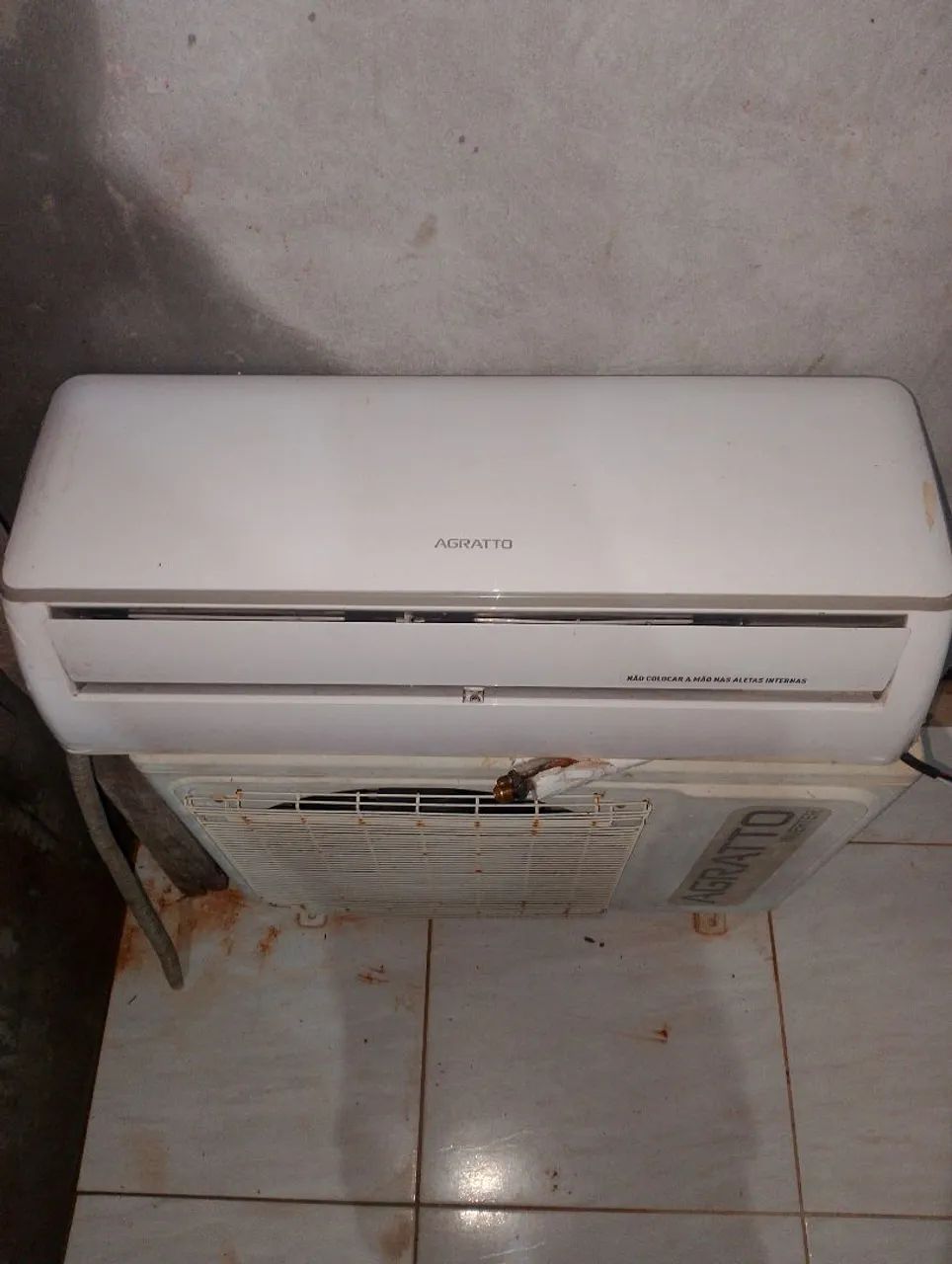 Ar condicionado split 12.000 BTUs Agratto *50