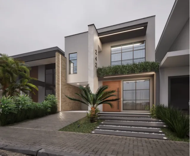 CASA ALTO PADRÃO CONDOMÍNIO DELTAVILE - BIGUAÇU/SC