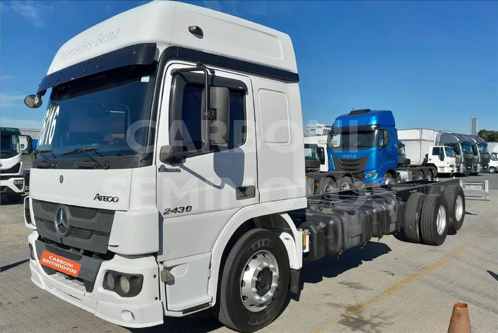MERCEDES-BENZ ATEGO 2430 6X2, ANO 2016/2016 - Foto 3