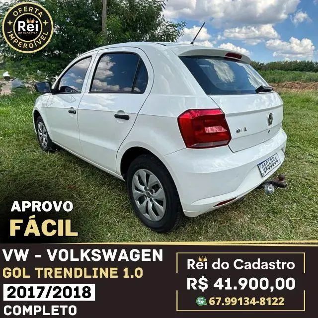 Gol Trendline 1.0 2017/2018 -Completo- R$ 41.900,00 - Rei do Cadastro - Foto 3