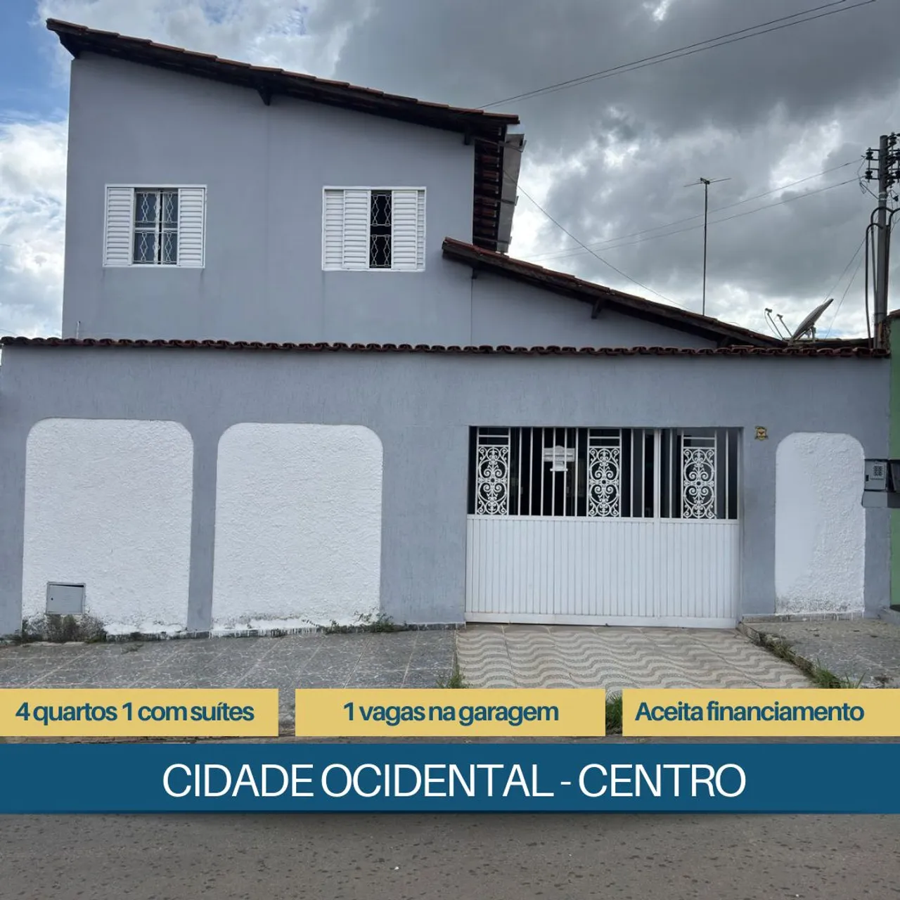 Casa 4 quartos Cidade Ocidental 