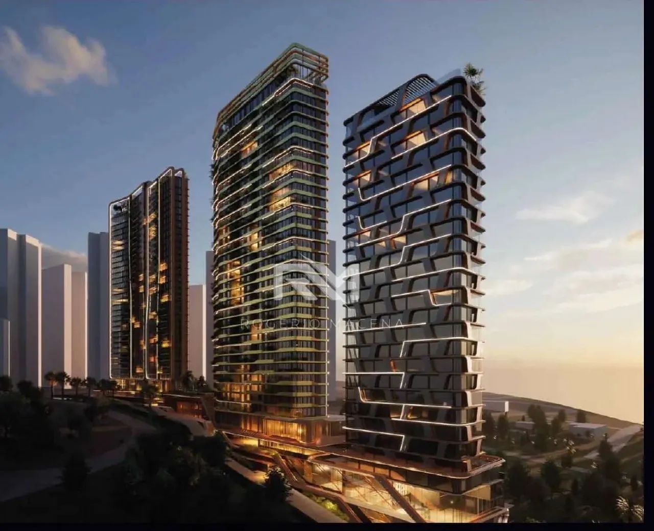 Repasse Setai Pininfarina, torre C, flat em andar alto