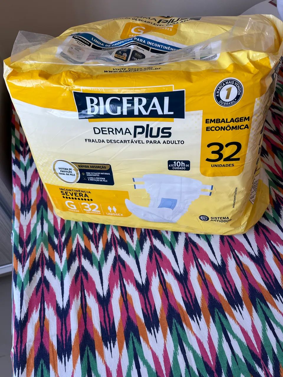 FRALDA BIGFRAL DERMAPLUS TAM G