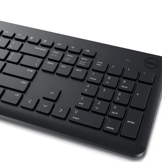 Teclado e Mouse Sem Fio KM3322W Preto - Dell - Foto 5