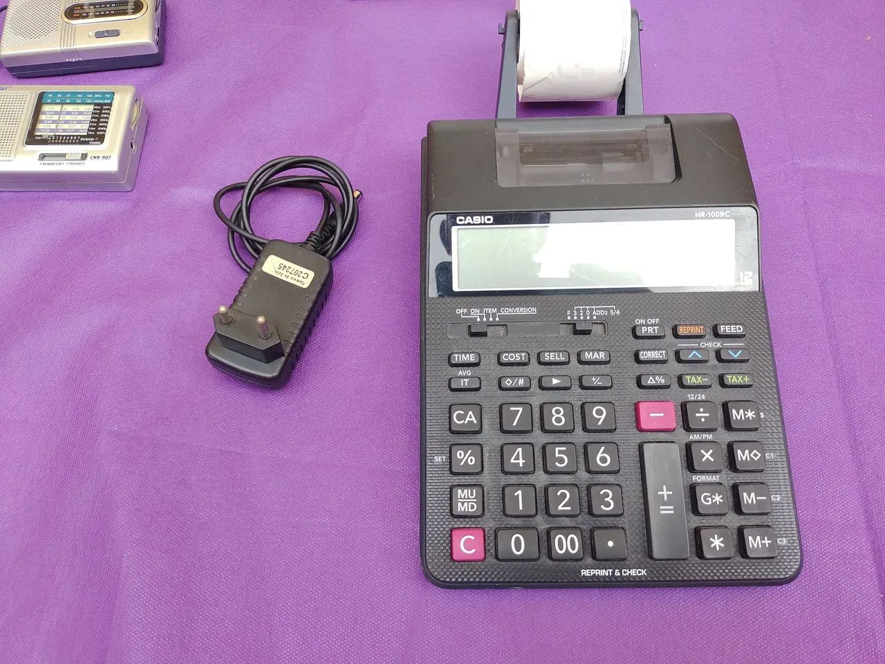 Máquina de calcular, da Casio,  ótimo estado. - Foto 5