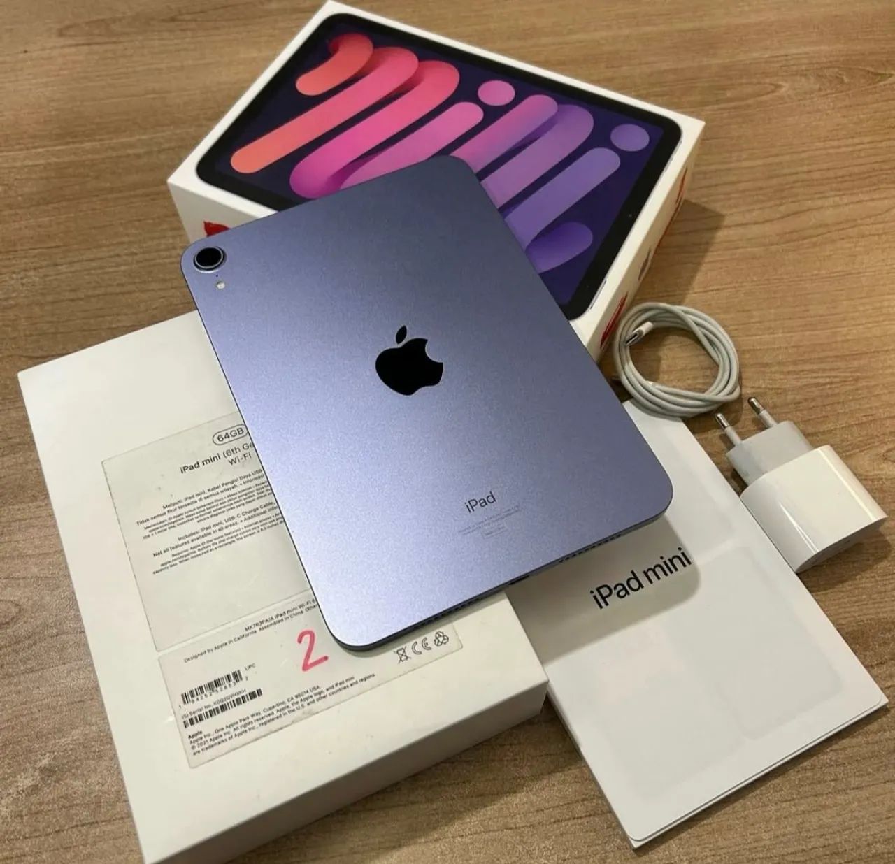 iPad mini 6 apple 64GB  starligth Novo lacrado 1 ano garantia 