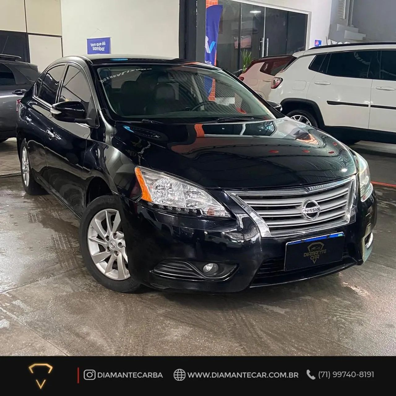 SENTRA /  20SV CVT PRETA 2015/2016 - Foto 2