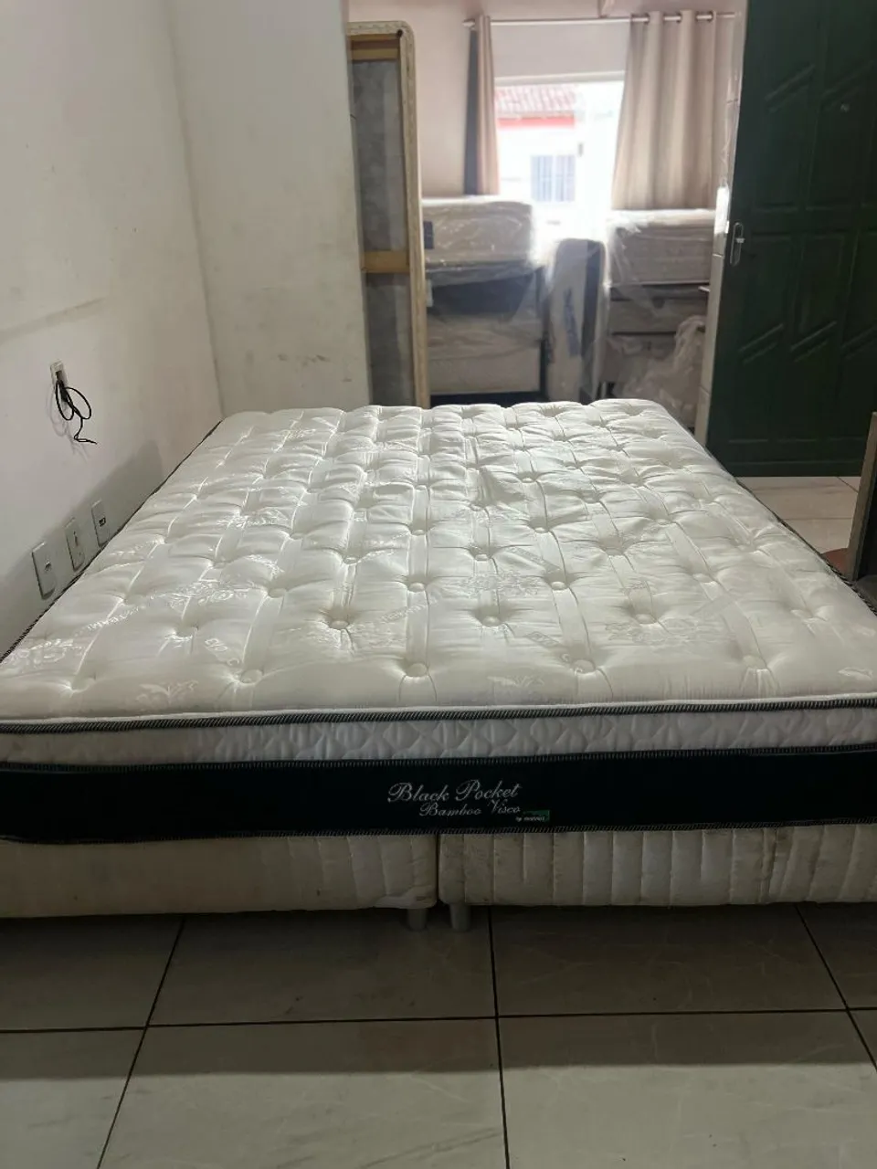Colchão Black Pocket Bamboo Visco - Conforto e Qualidade