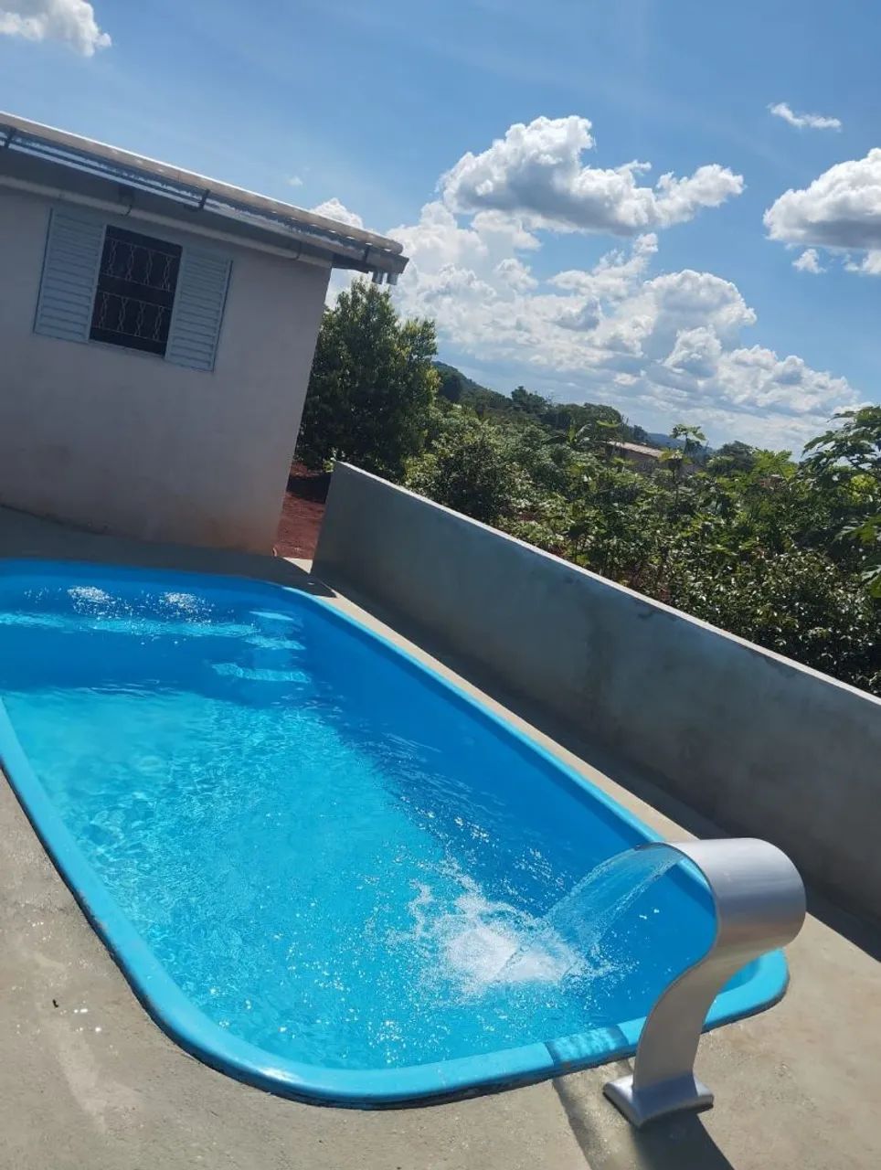 Piscina de 5mts por 2,80 e 1,30 de profundidade  - Foto 6