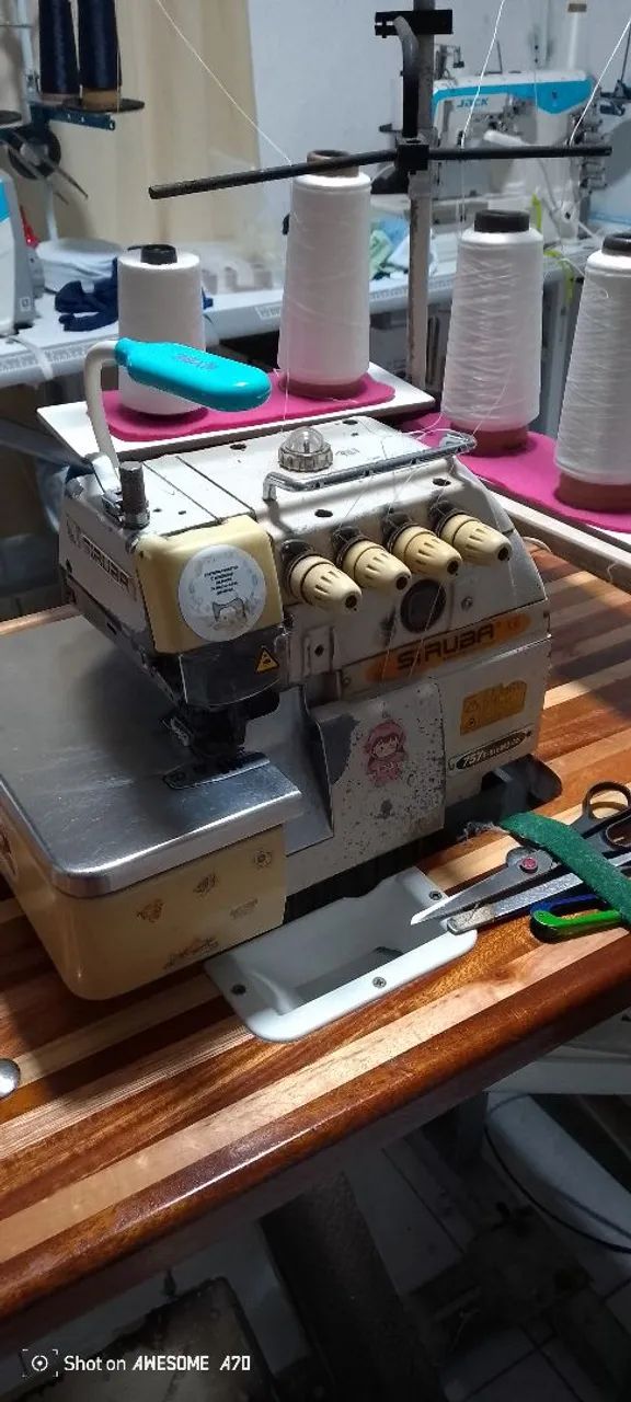 Máquina interloque/ overloque siruba - Foto 4
