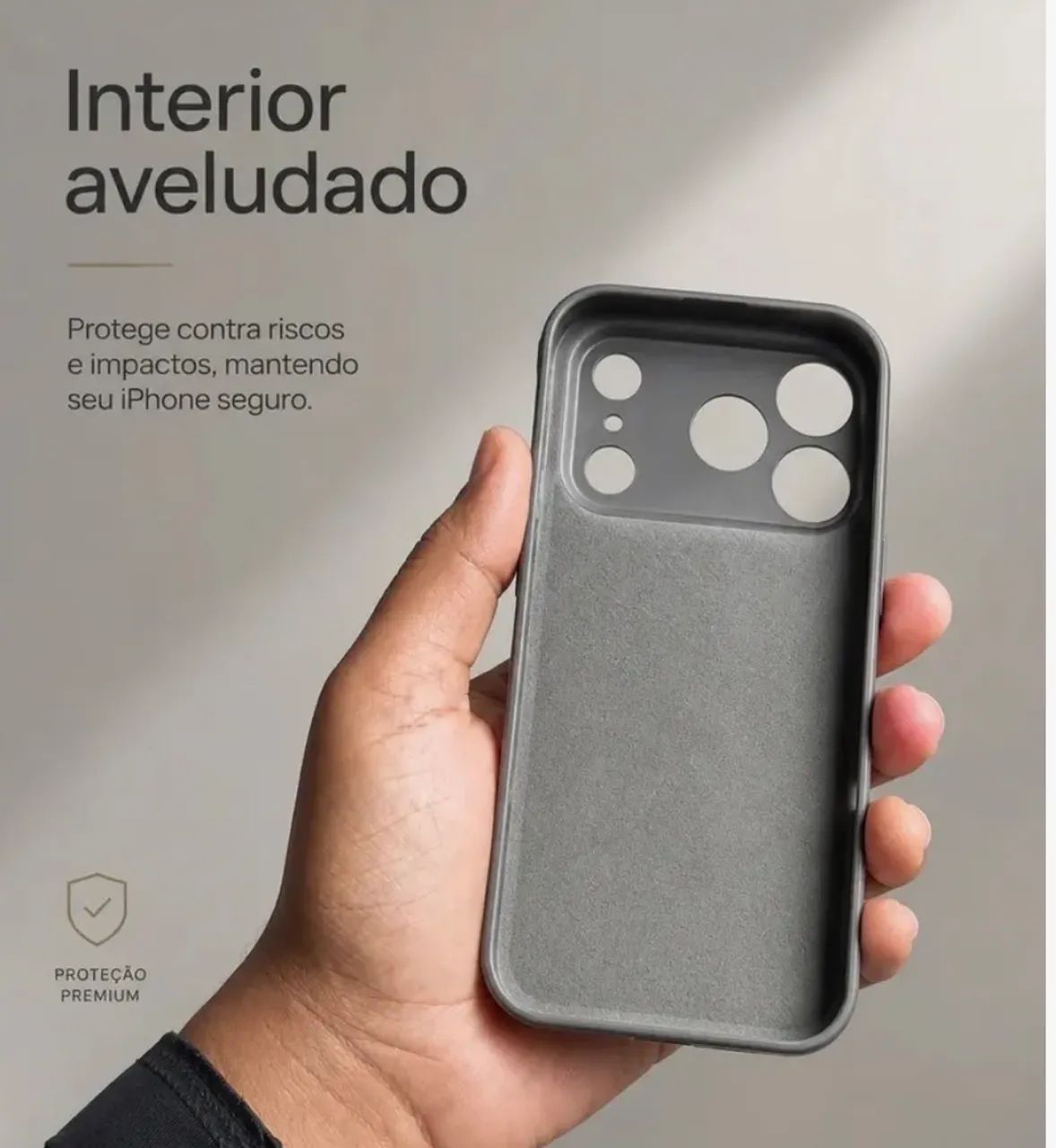 Capa Premium para iPhone 17 Pro 