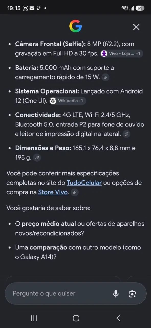 Celular Samsung A13 - Foto 3