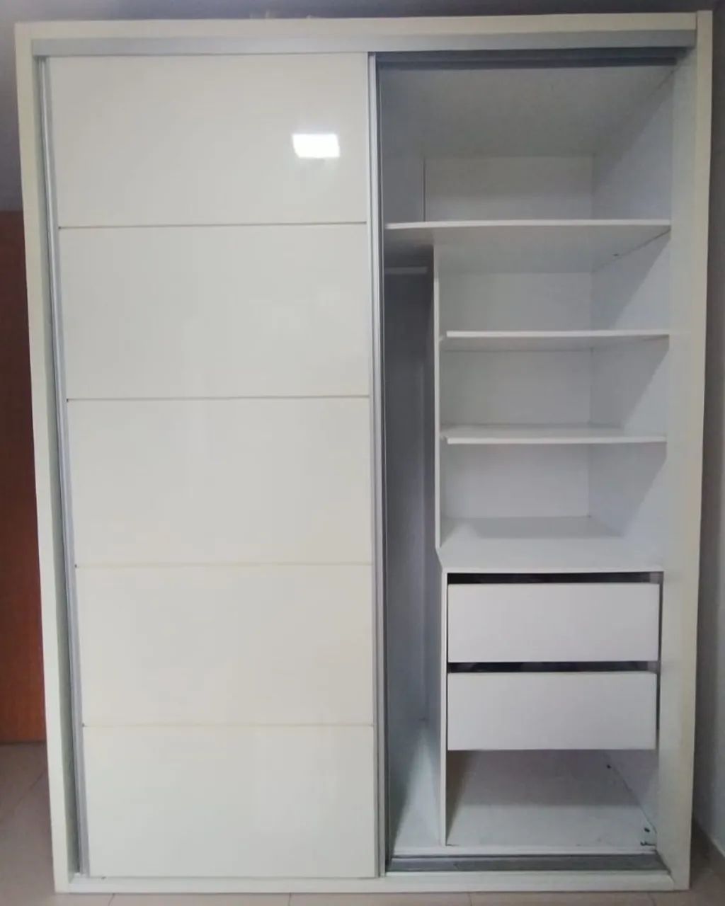 Guarda Roupa Dalla Costa 100% MDF com espelho - Foto 3