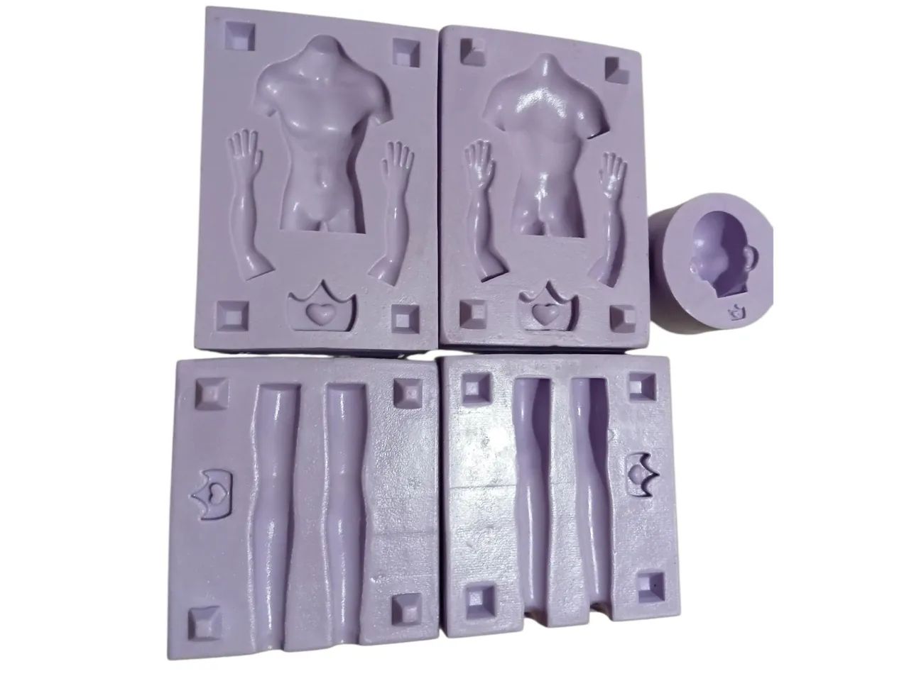 Molde corpo inteiro do silicone  - Foto 2